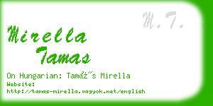 mirella tamas business card
